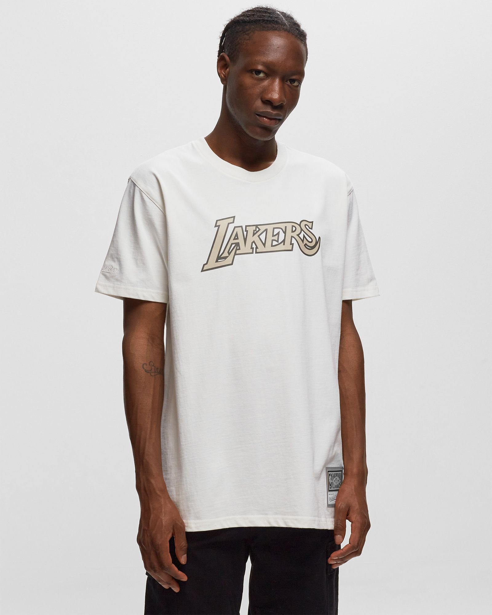 NBA CREAM SS TEE LAKERS