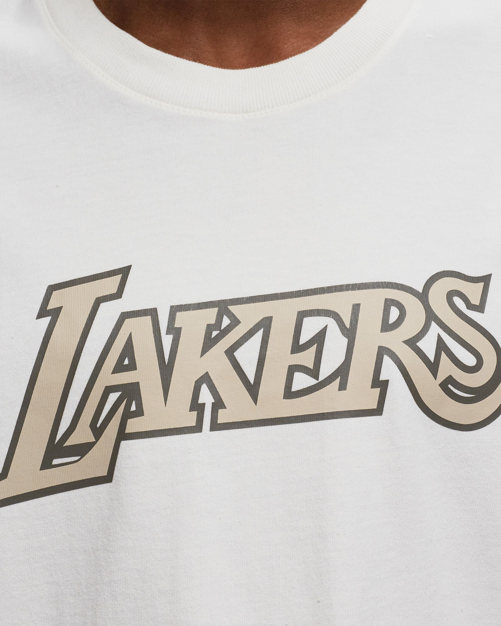 NBA CREAM SS TEE LAKERS