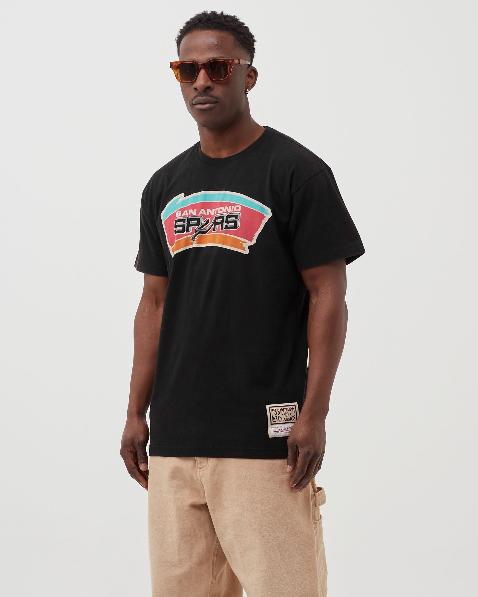 Worn Logo Tee San Antonio Spurs