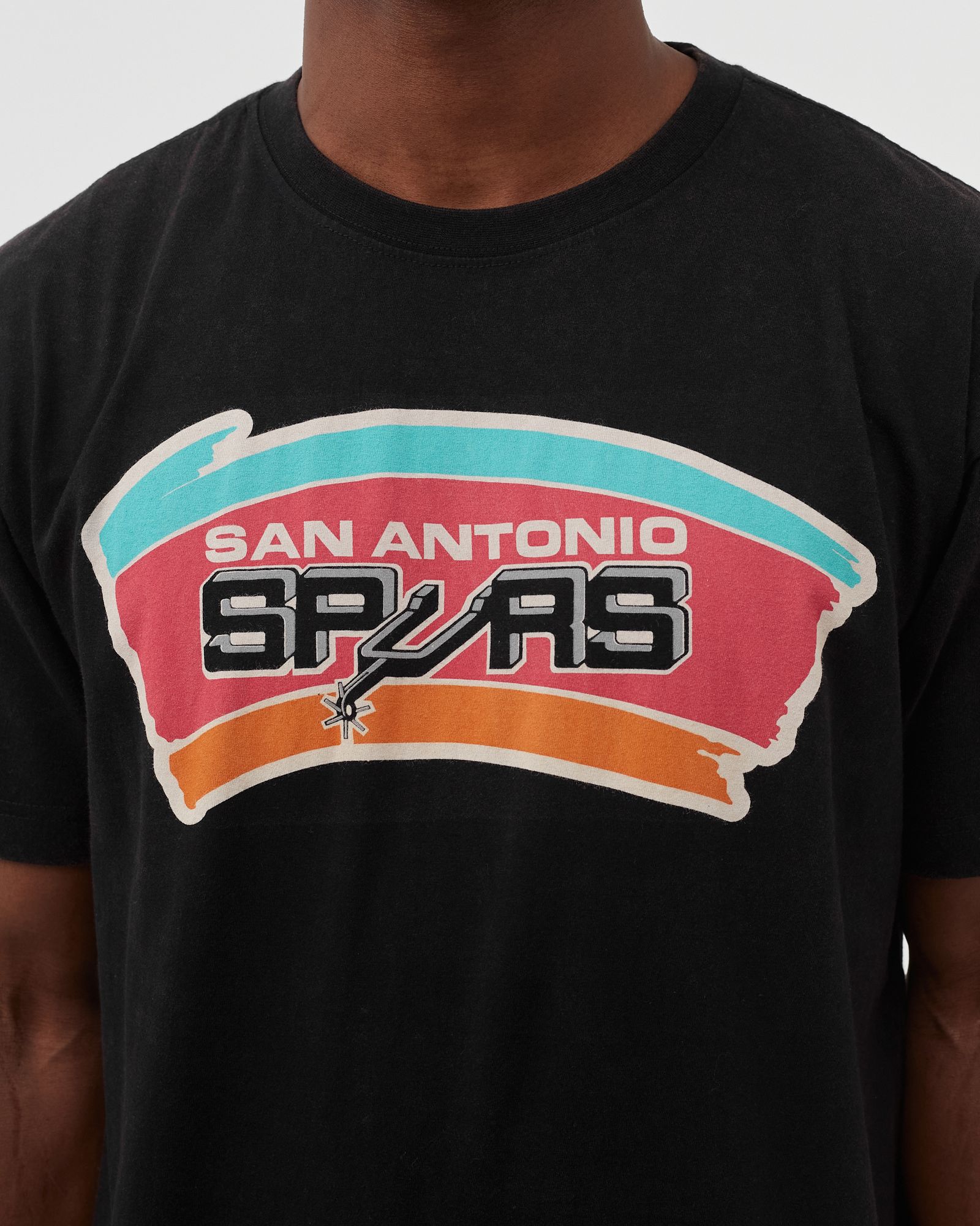 Worn Logo Tee San Antonio Spurs