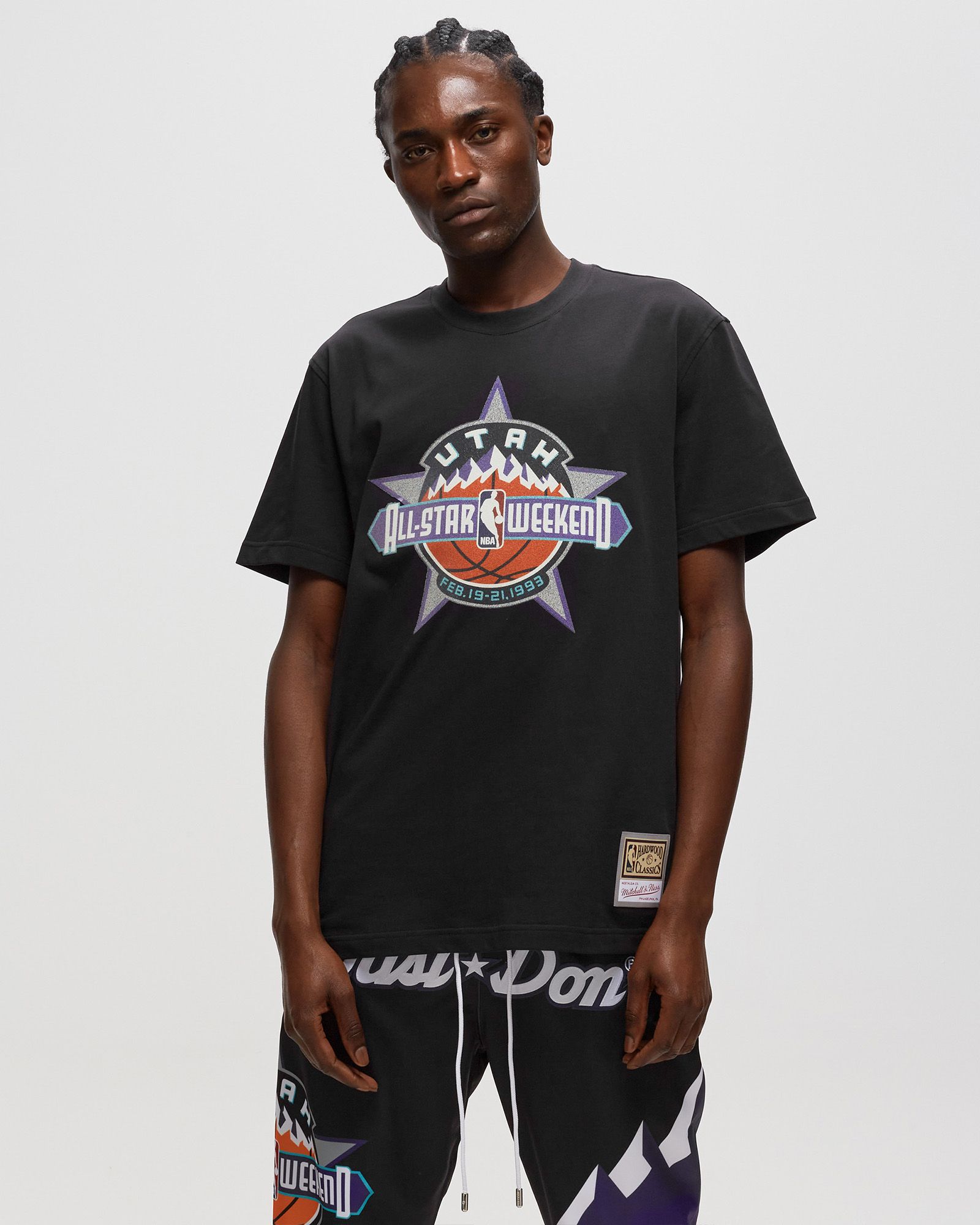JUST DON NBA SUGAR OVERLAY SS TEE ALL STAR 1993