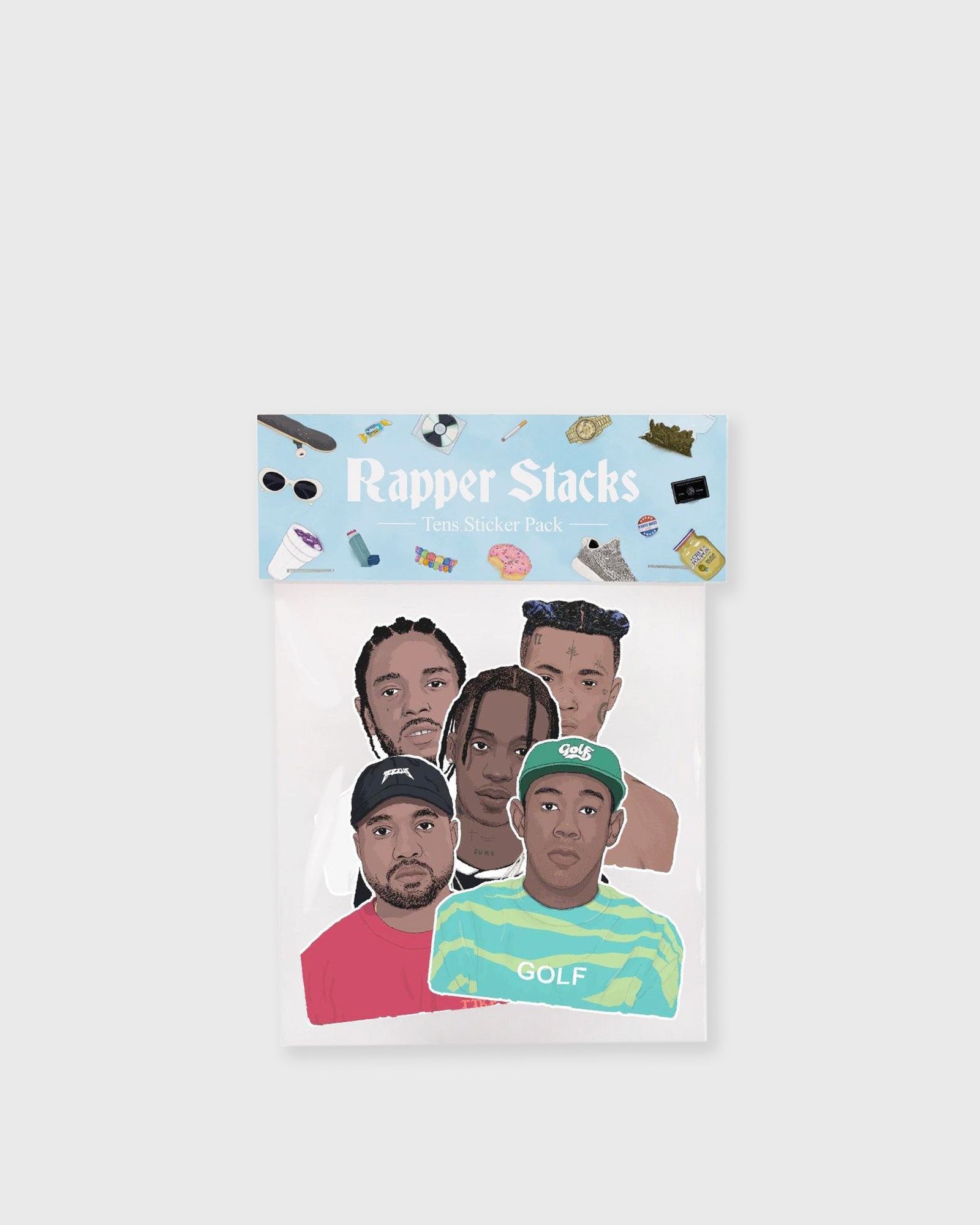 RAPPER STACKS: 10S STICKER PACK