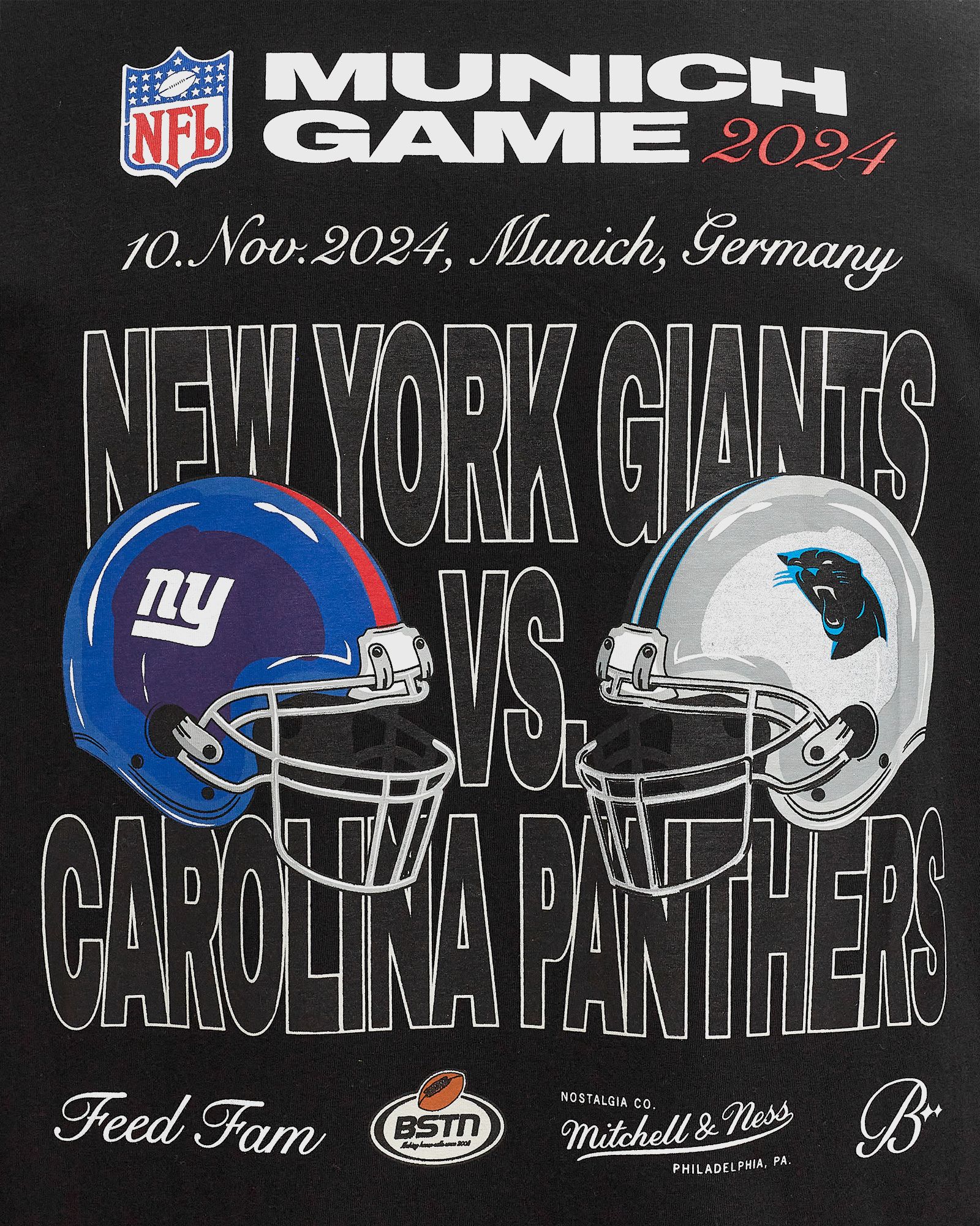 x BSTN x NFL Munich Game Tee