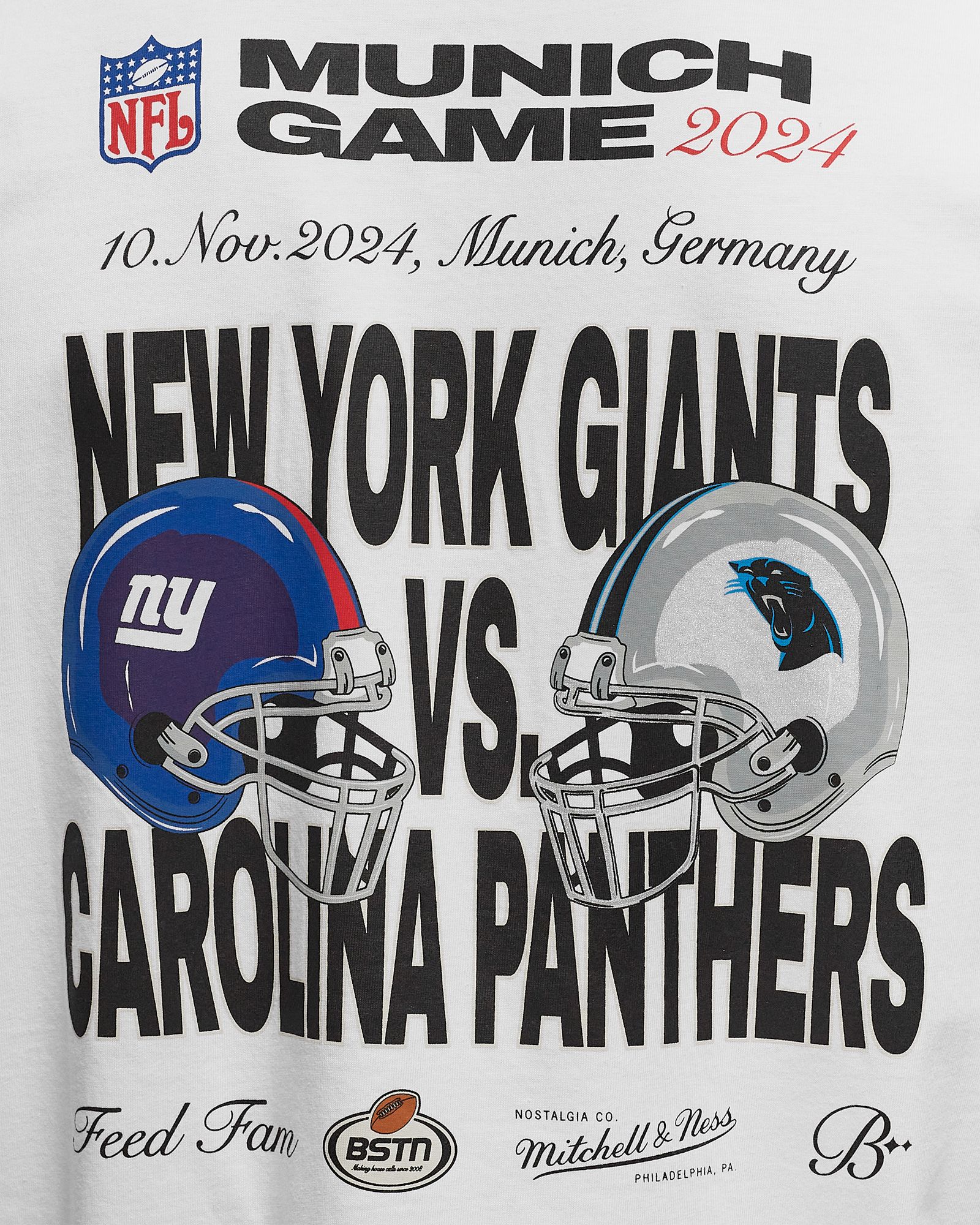 x BSTN x NFL Munich Game Tee