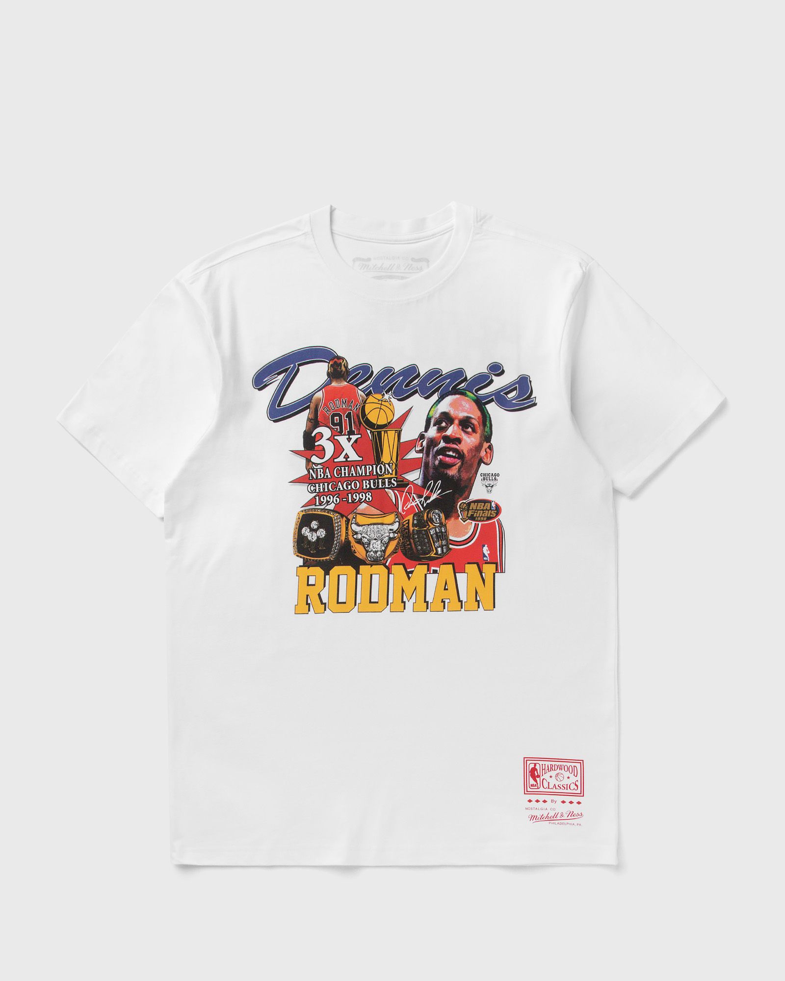 NBA RINGS TEE CHICAGO BULLS  DENNIS RODMAN