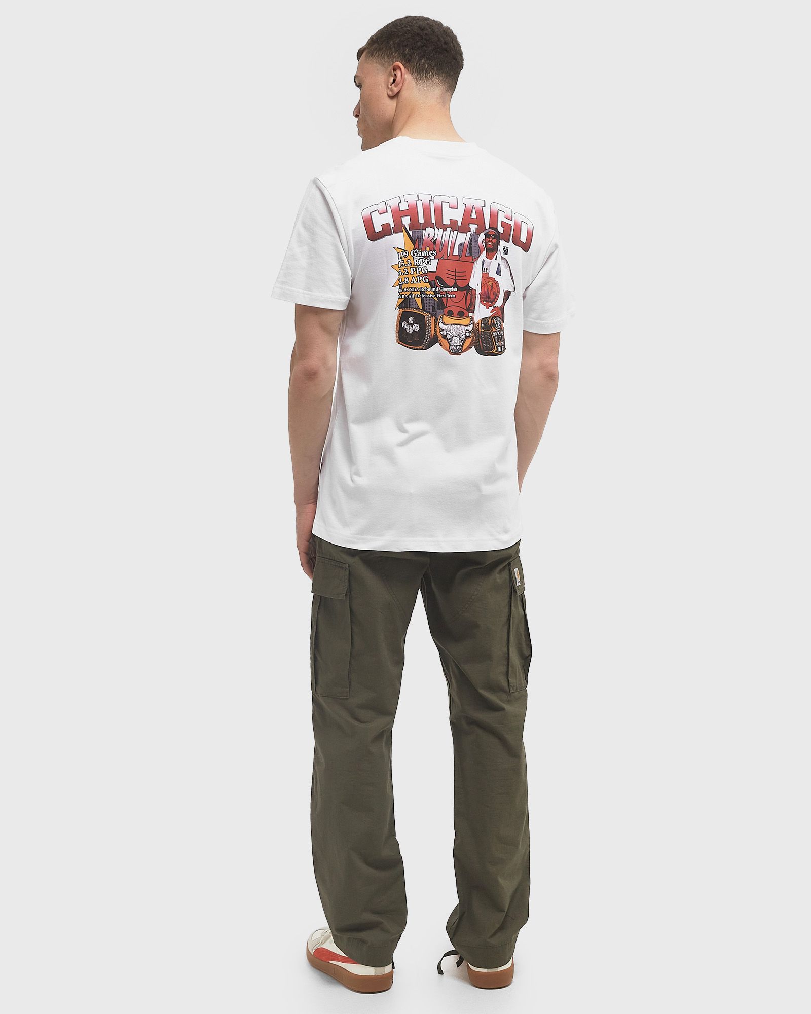 NBA RINGS TEE CHICAGO BULLS  DENNIS RODMAN