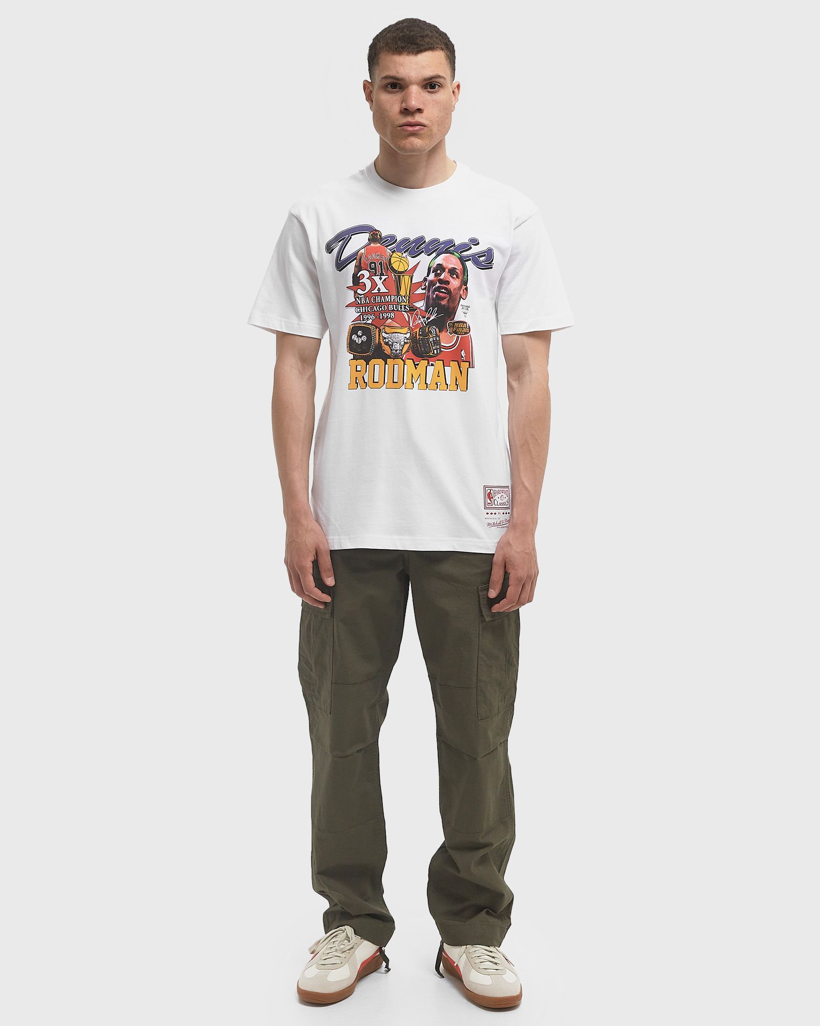 NBA RINGS TEE CHICAGO BULLS  DENNIS RODMAN