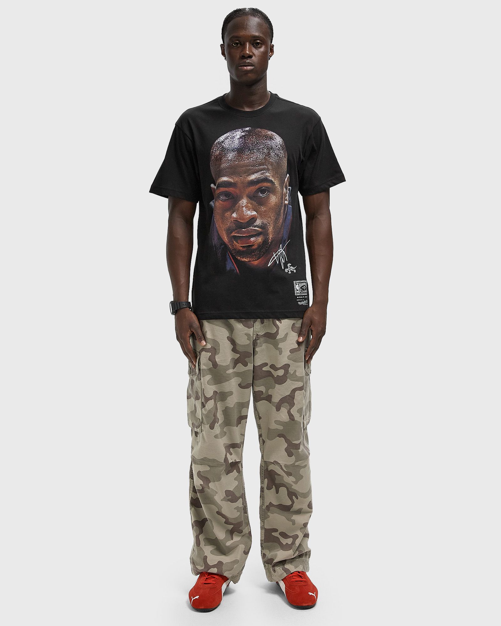 NBA PLAYER BIG FACE TEE TORONTO RAPTORS VINCE CARTER