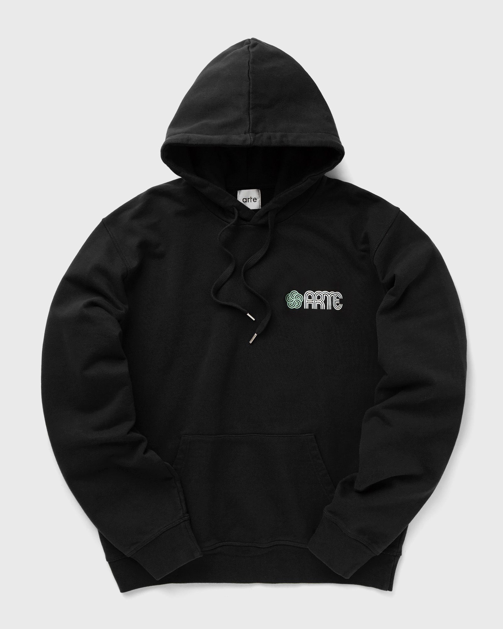 Circle Flower Back Front Print Hoodie