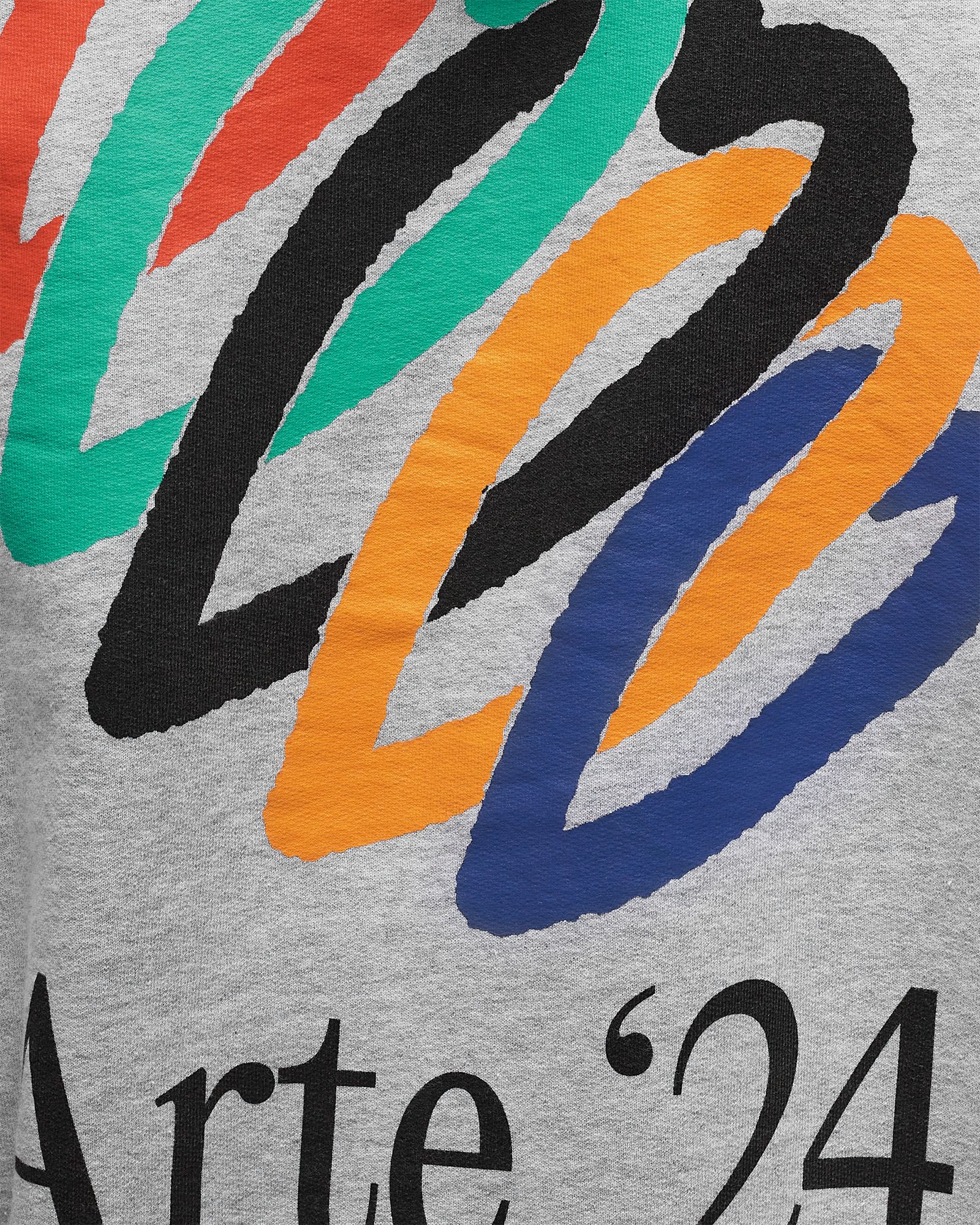 Heart Rings Back print Hoodie