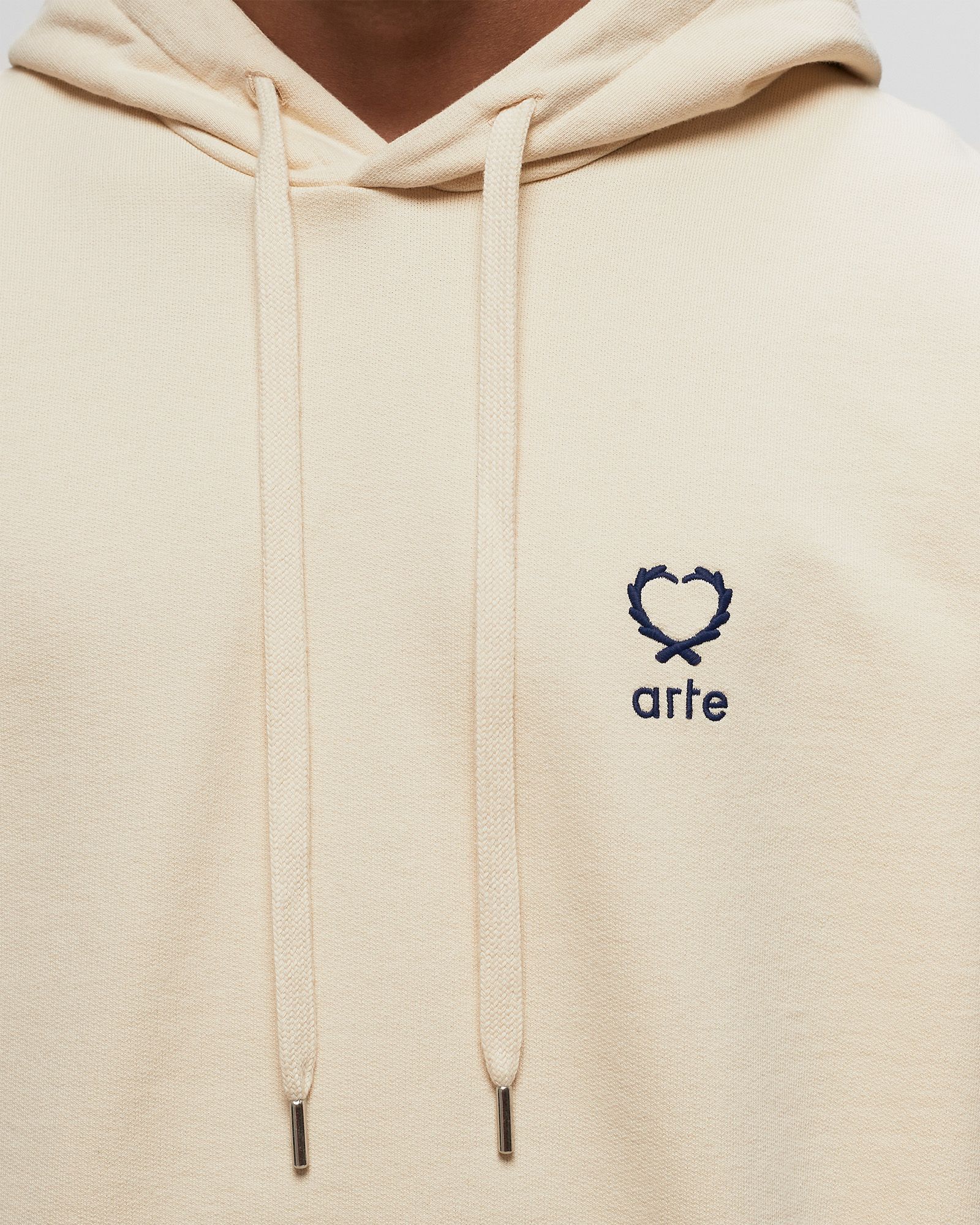 Hearts leaves arte logo chest Hoodie
