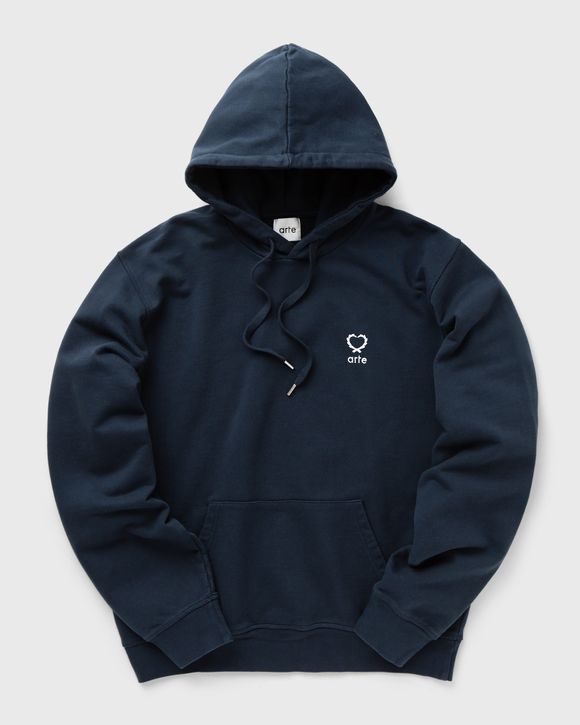 Hearts leaves arte logo chest Hoodie