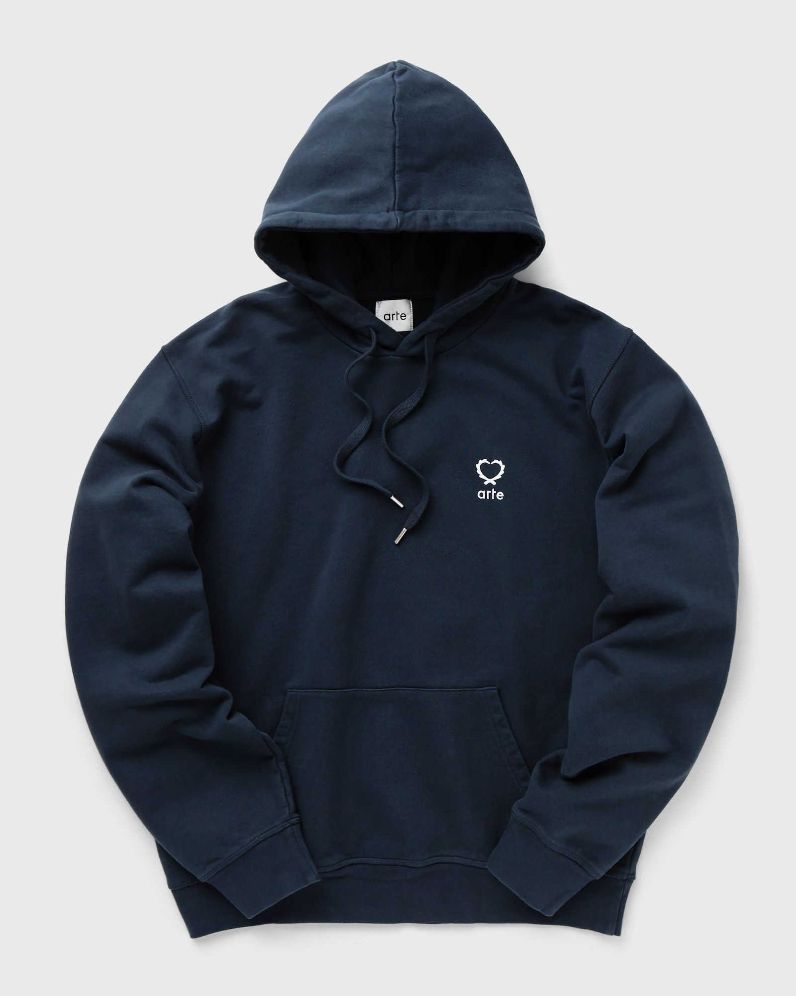 Hearts leaves arte logo chest Hoodie