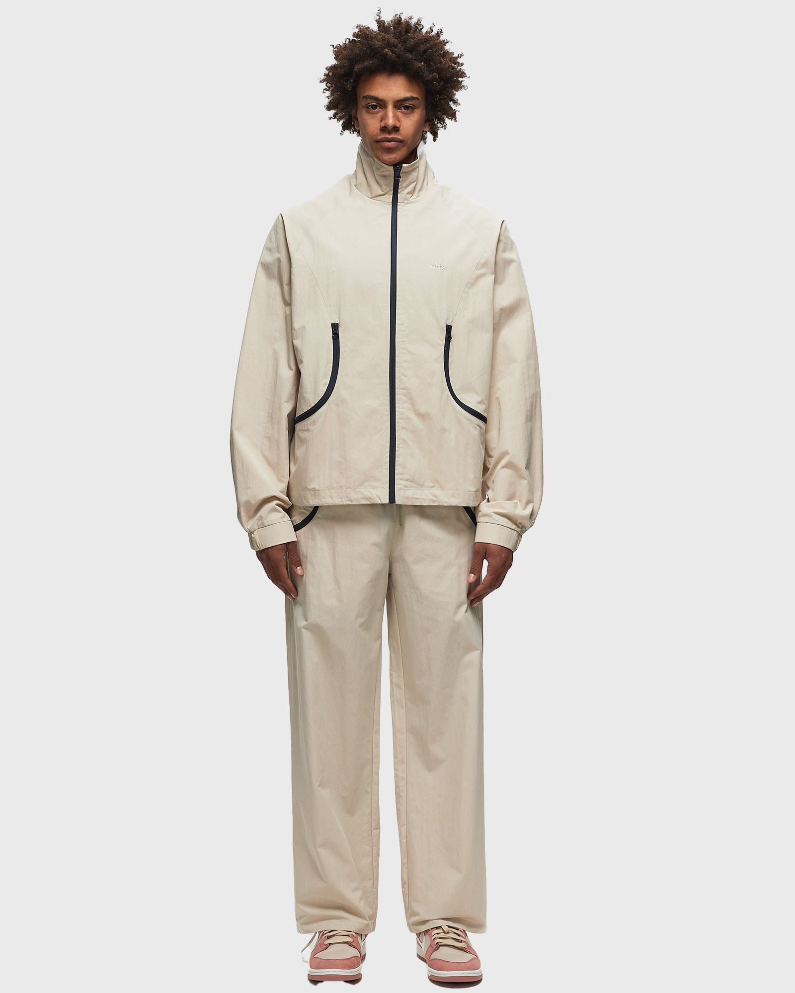 Curve Zipper Track Jacket