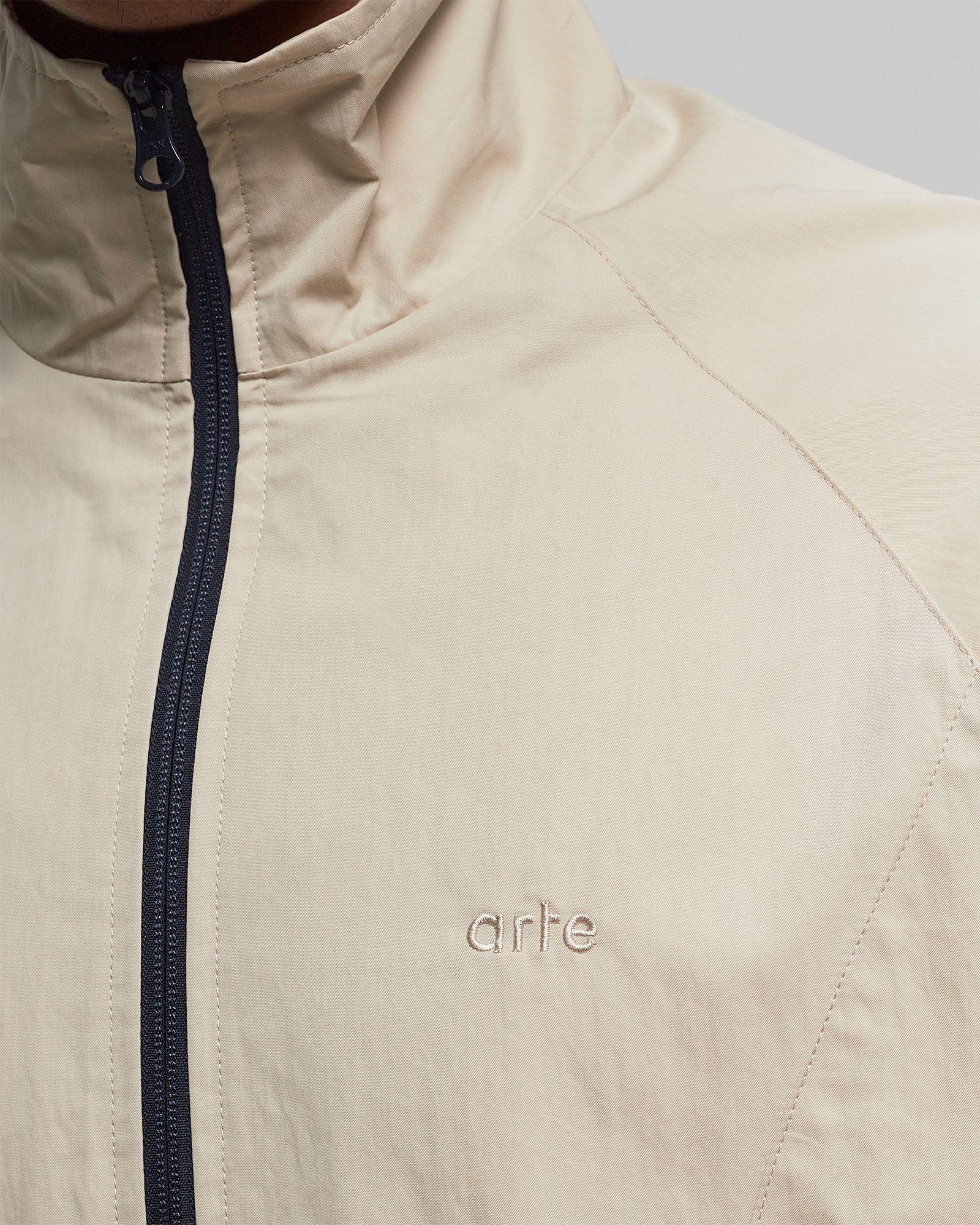 Curve Zipper Track Jacket