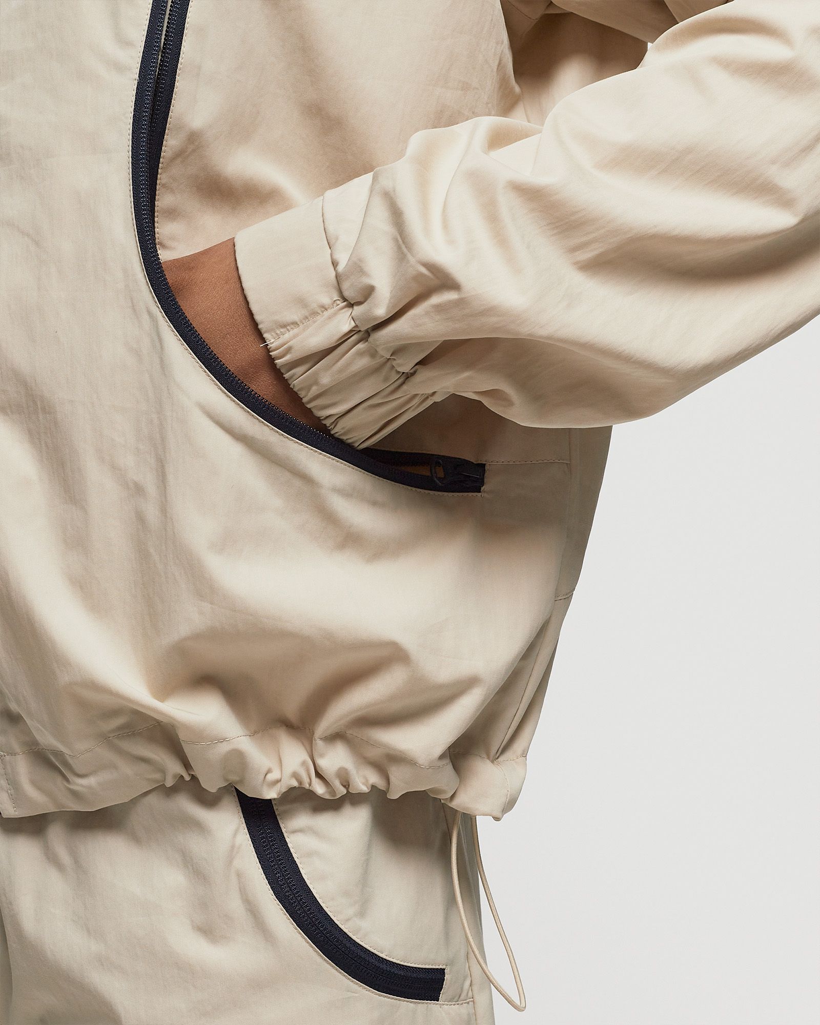 Curve Zipper Track Jacket