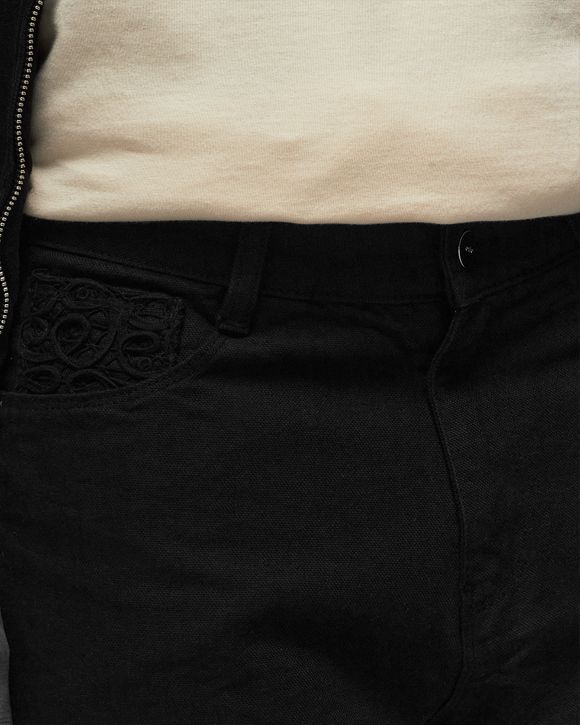 Embroidery Back Pocket Canvas