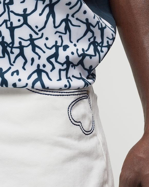 Heart Detail Stitch shorts