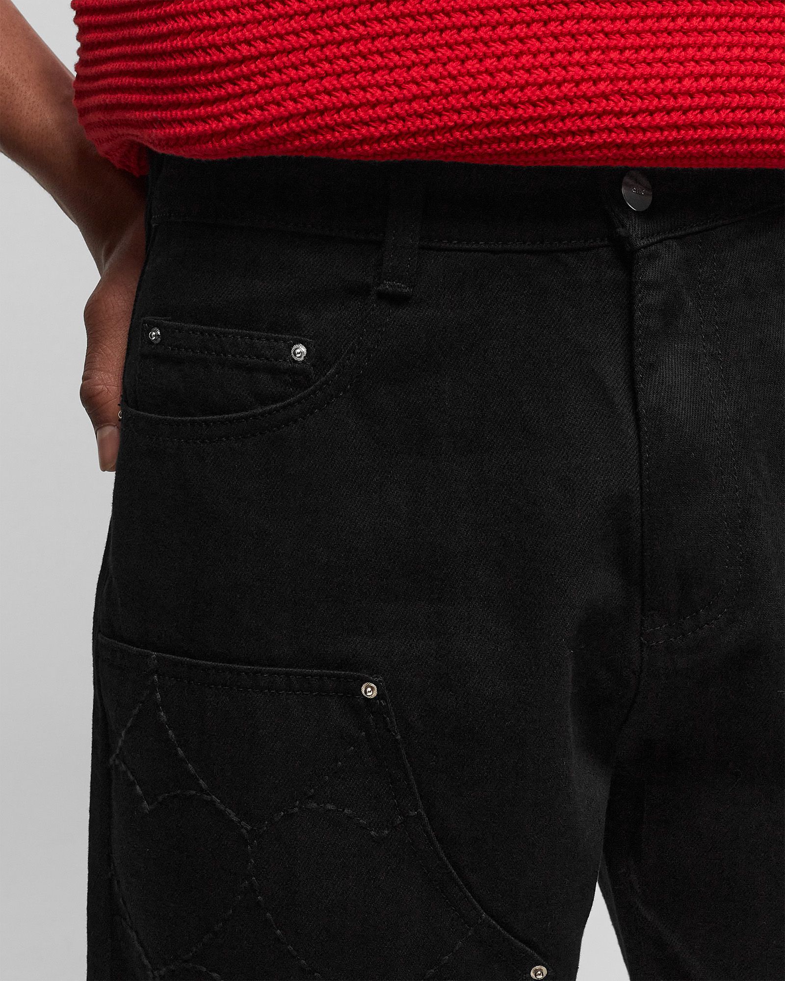 Workwear embroidery Shorts