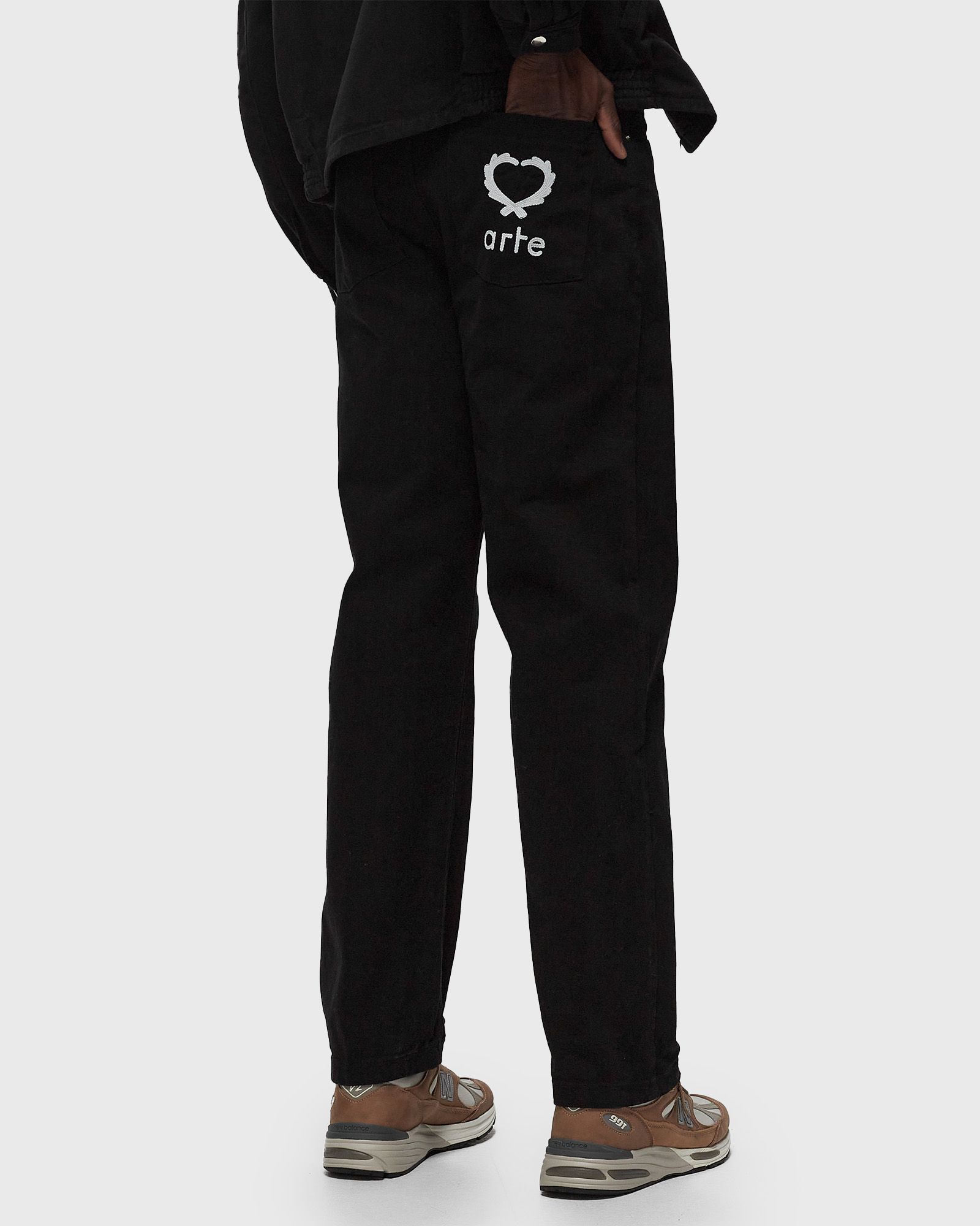 Back pocket embroidery