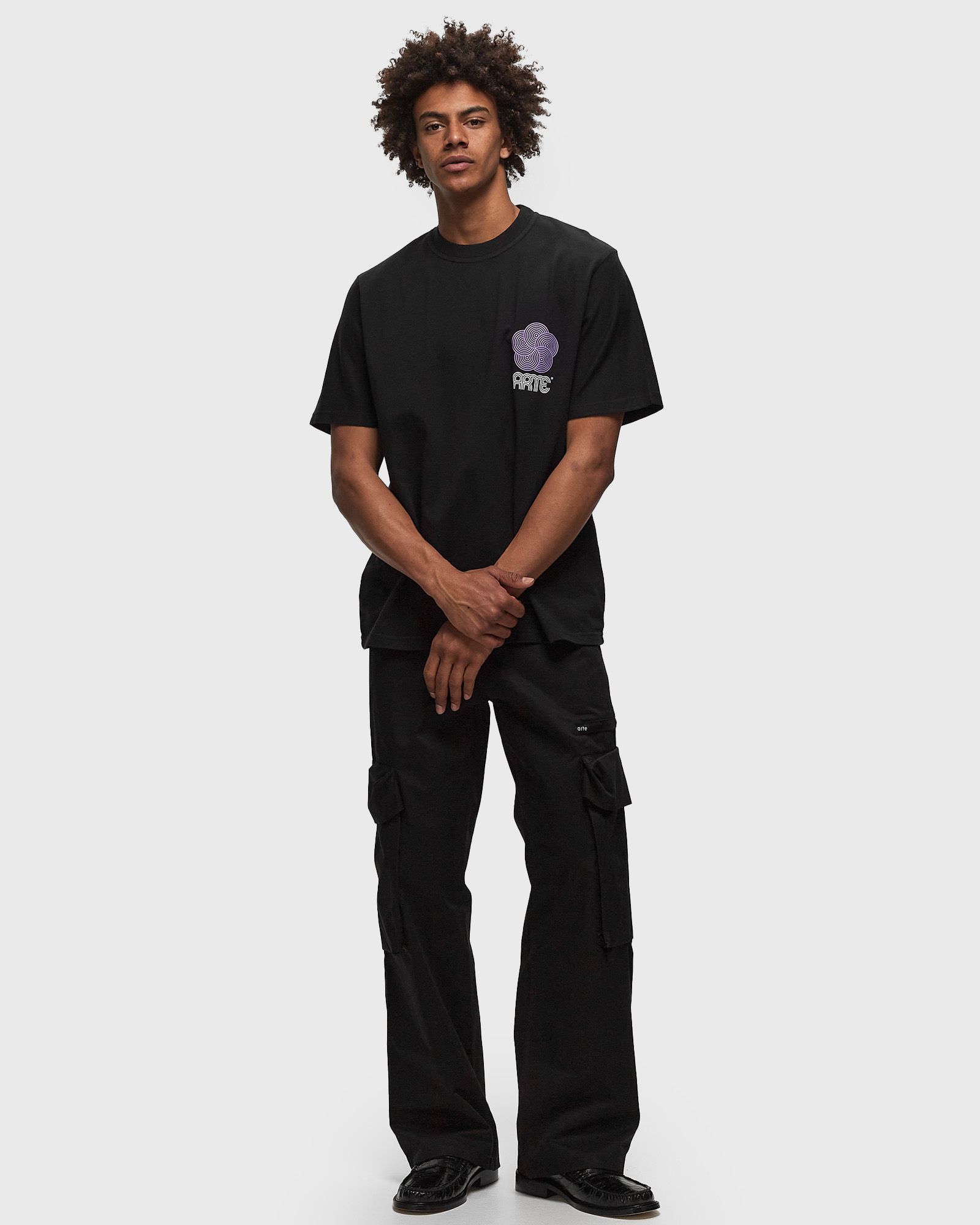 Circle Flower Back Front Print T’shirt