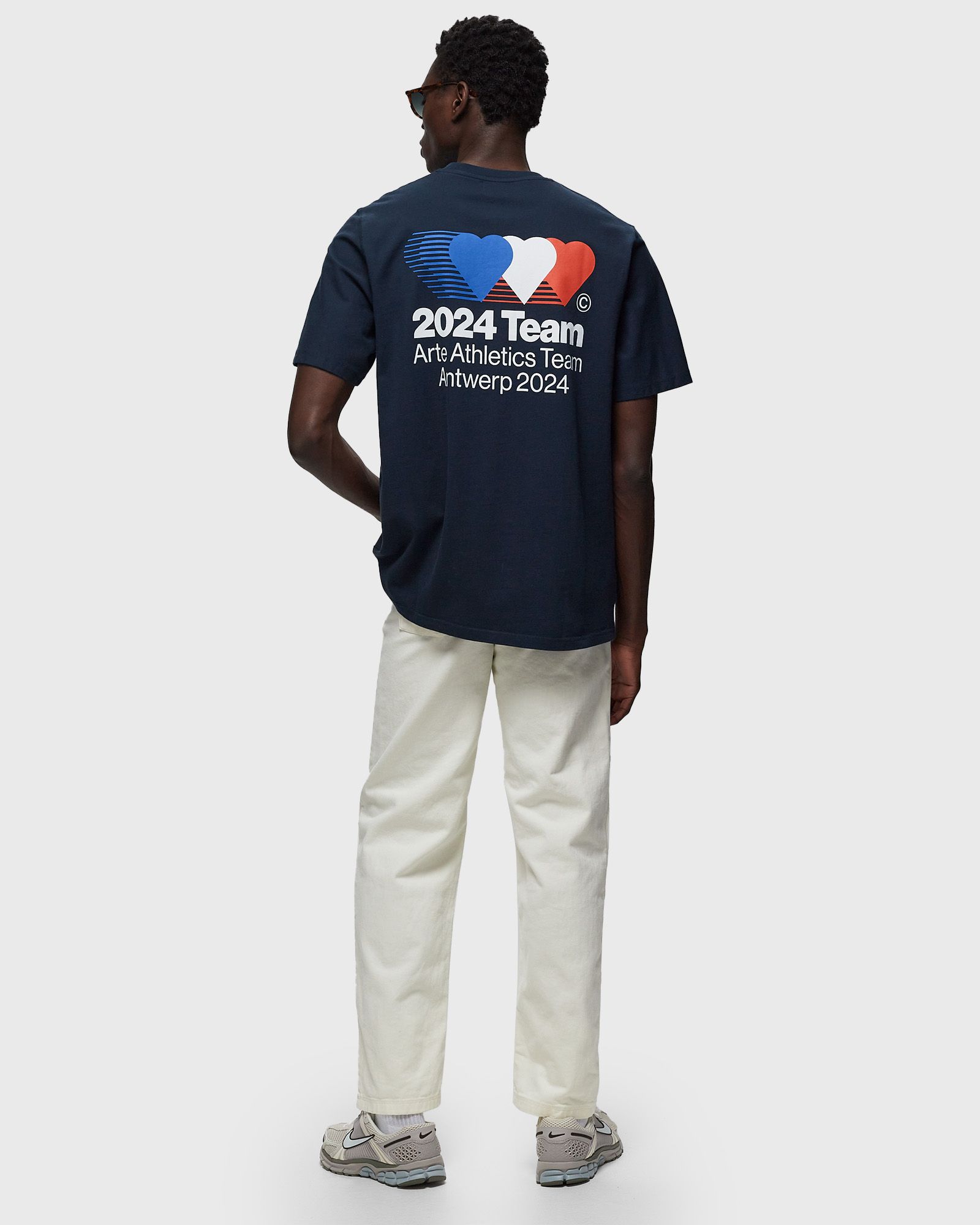 Heart France T’shirt Back Print