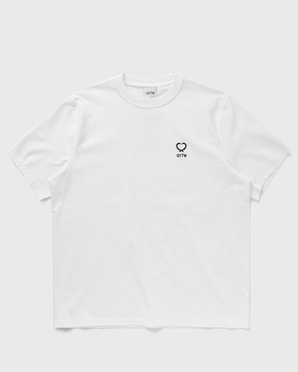 Hearts leaves arte logo chest T’shirt