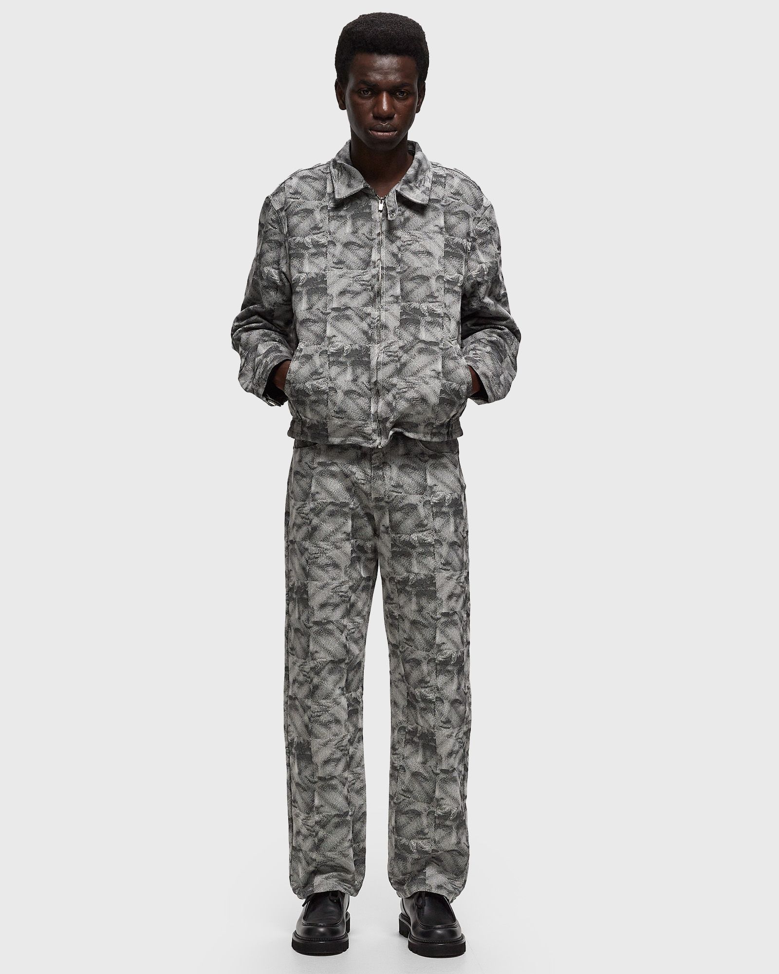 Greek Jacquard Jacket