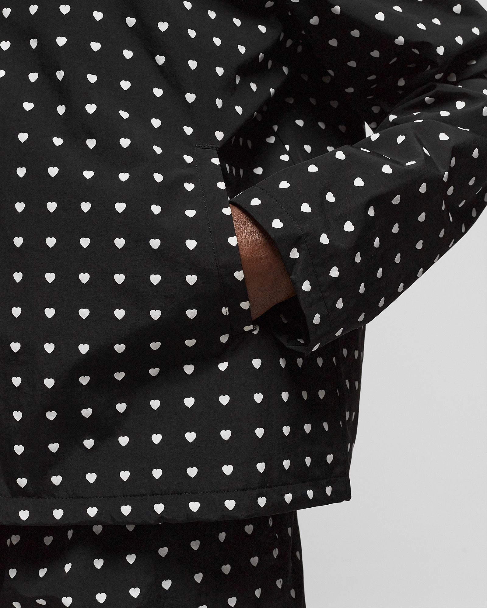 Coach heart print jacket