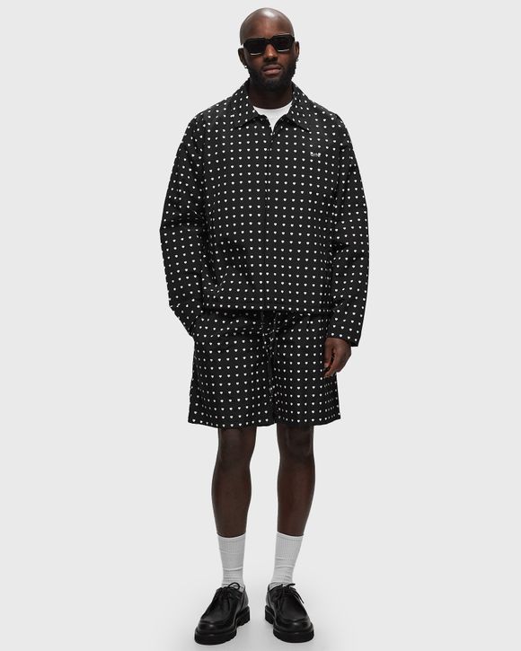 Coach heart print jacket