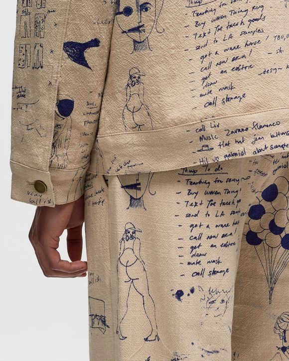 Doodles Denim Coat