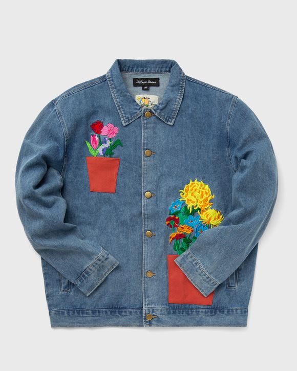 Flower Pots Denimn Jacket