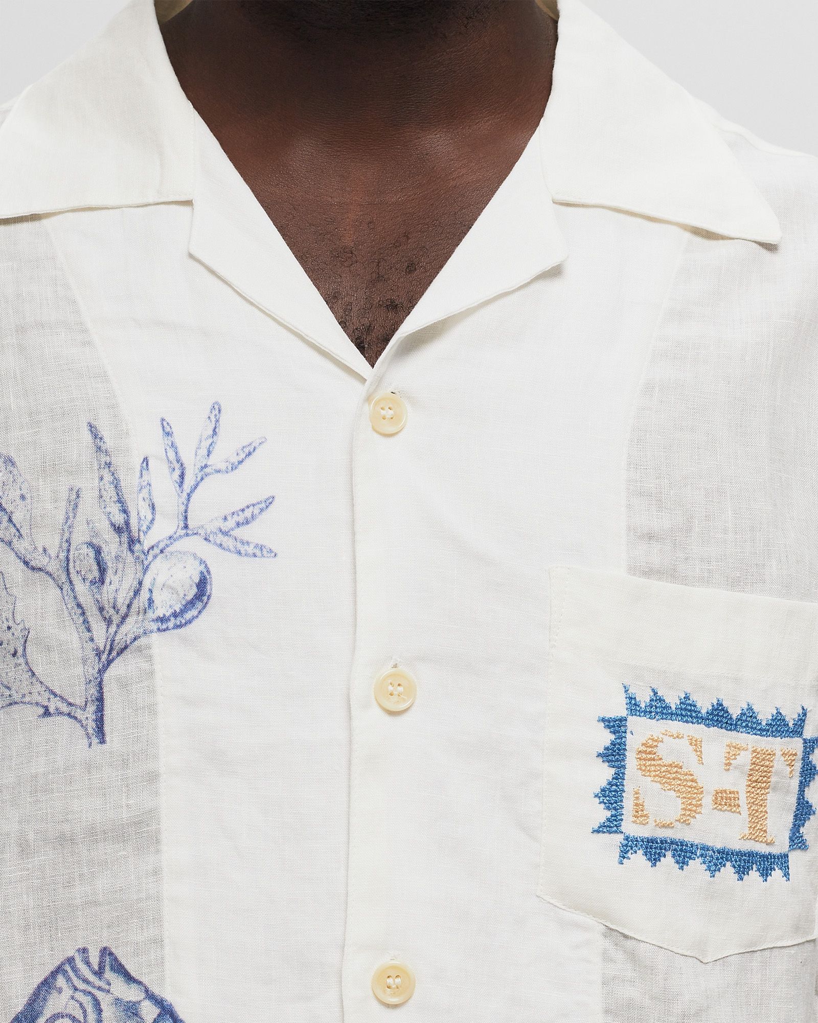 Adish by Small Talk Button-Down Short Sleeve Shirt