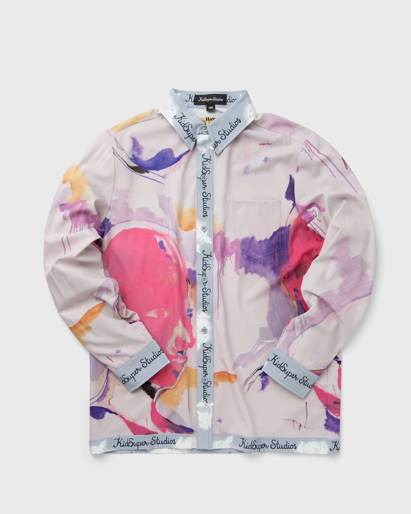 Printed Satin Shirt