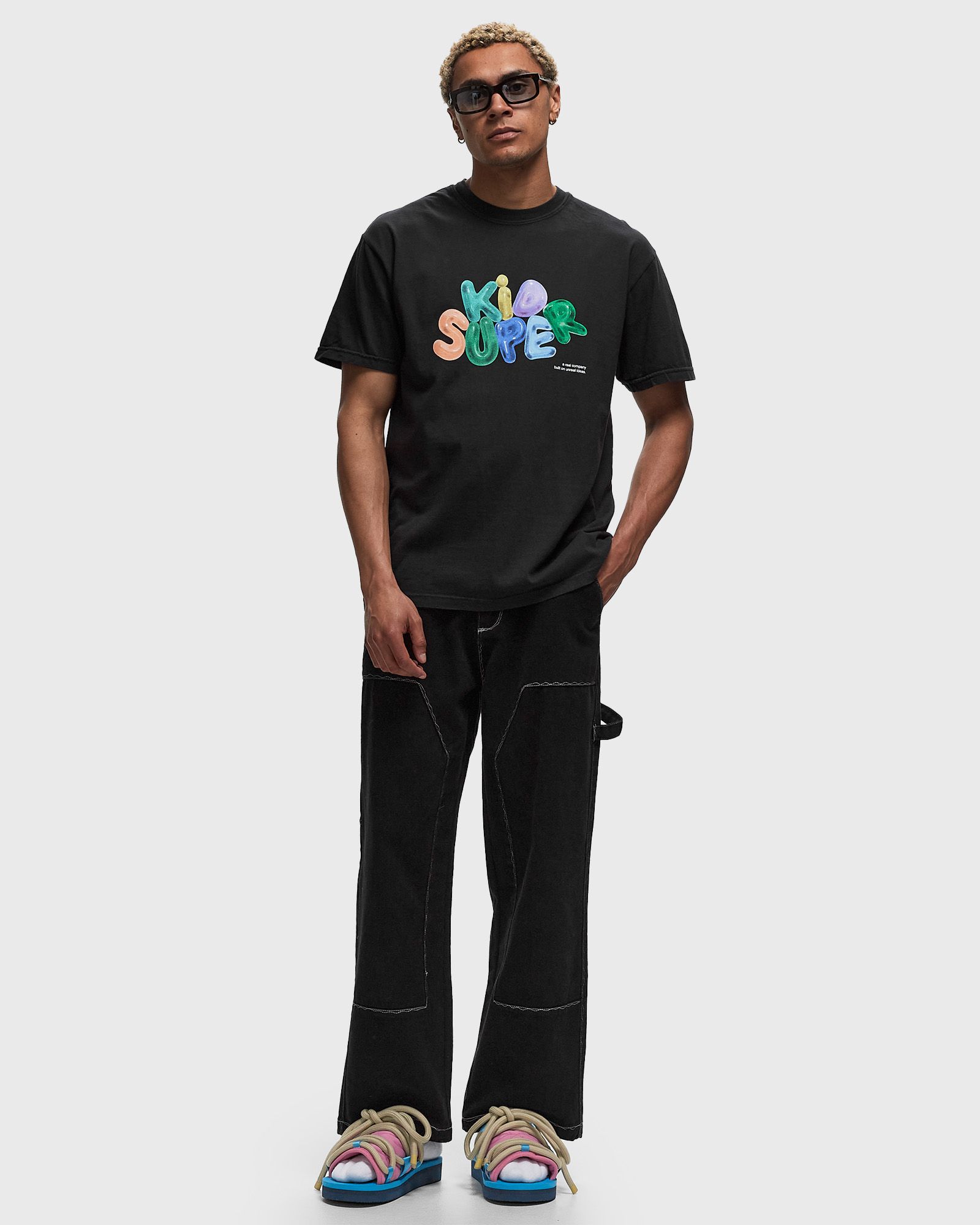 Messy Stitched Work Pants