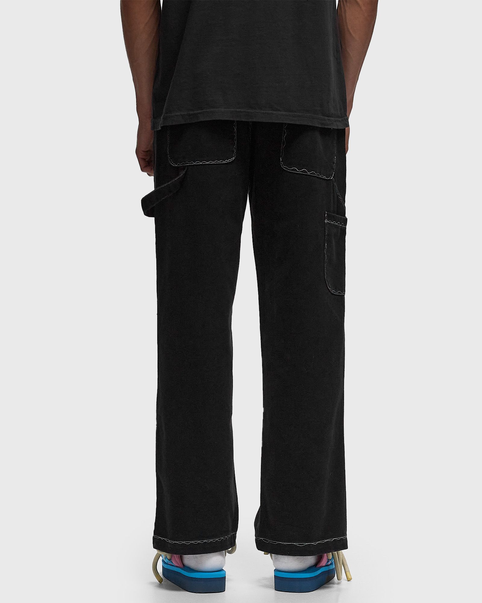 Messy Stitched Work Pants