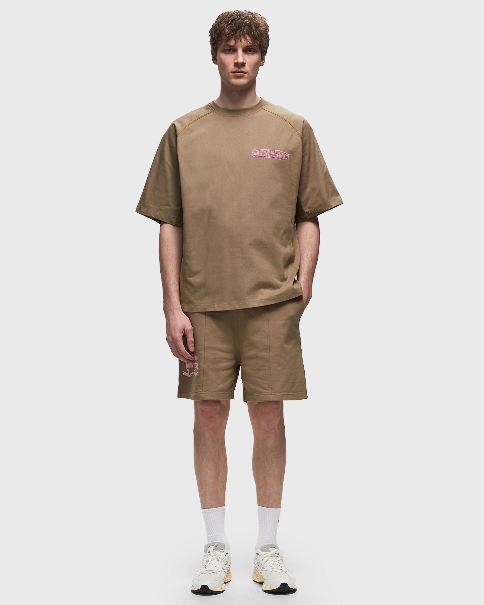 Tatreez Logo Contrast Stitched Surf T-Shirt