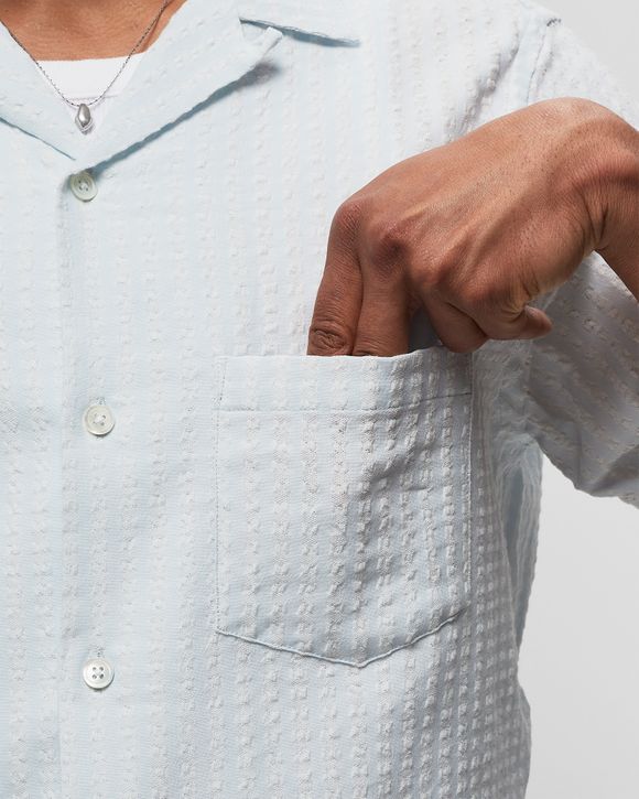 JACQUARD CHAMBRAY LIGHT BLUE