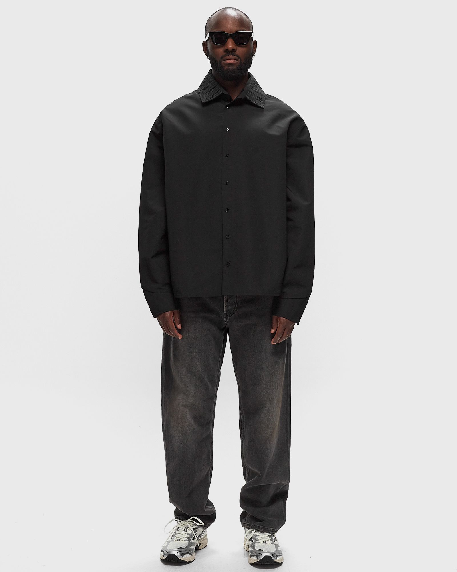 TWO TONE NYLON SHIRT