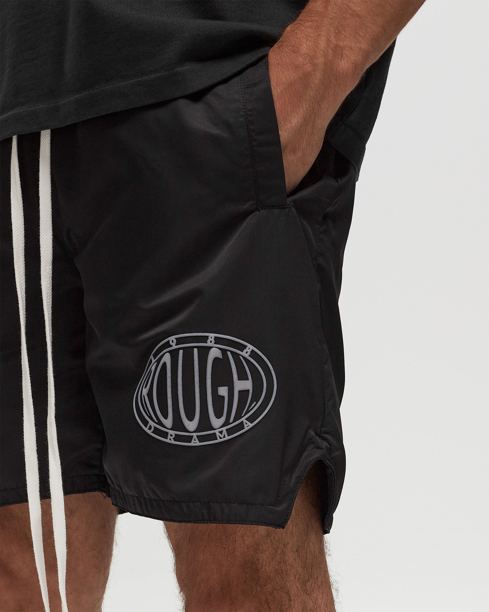 NYLON OLIVE BRANCH SHORTS