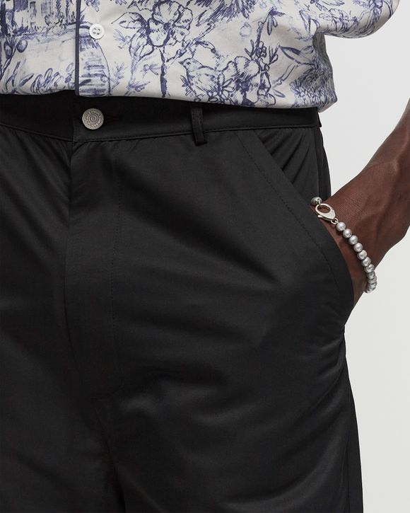BLACK ASPARAGUS PANTS