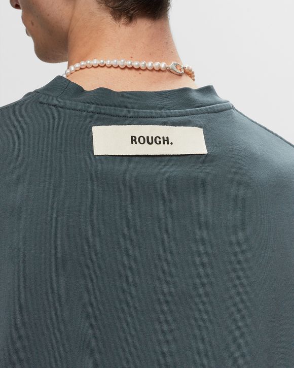 OLIVE STICHED TEE
