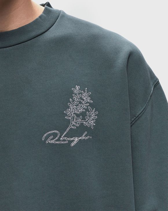 OLIVE STICHED SWEATER