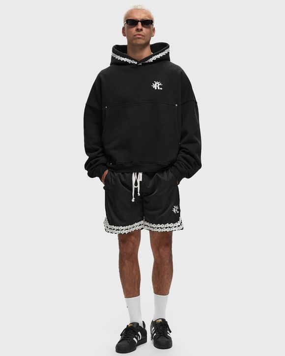 EMBROIDERED HOOD HOODIE