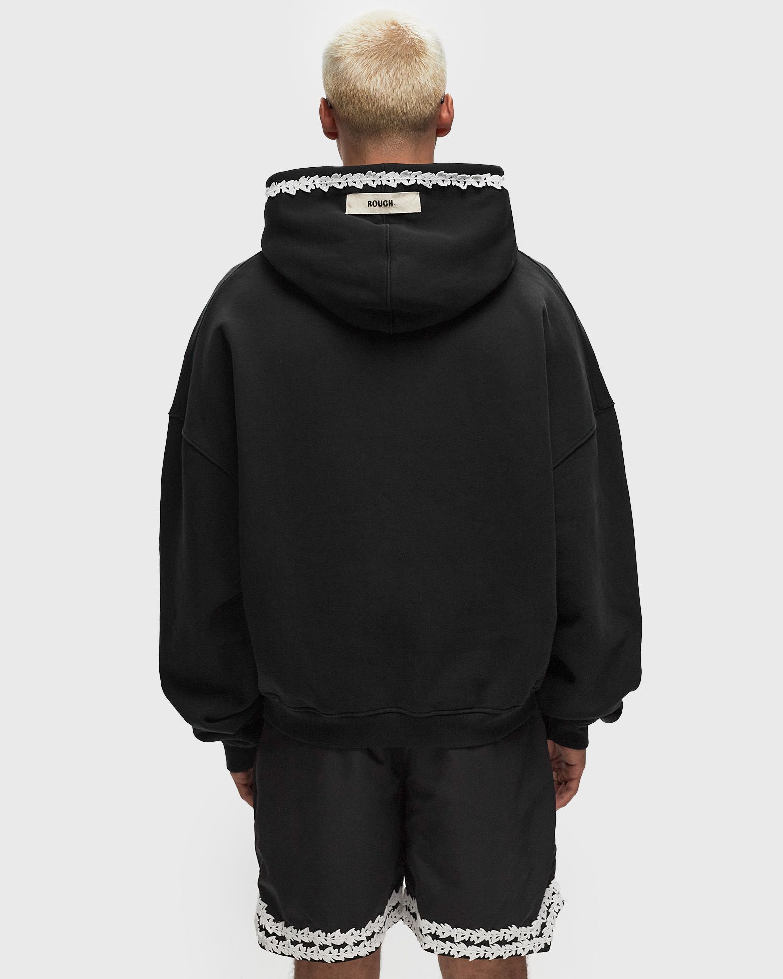 EMBROIDERED HOOD HOODIE
