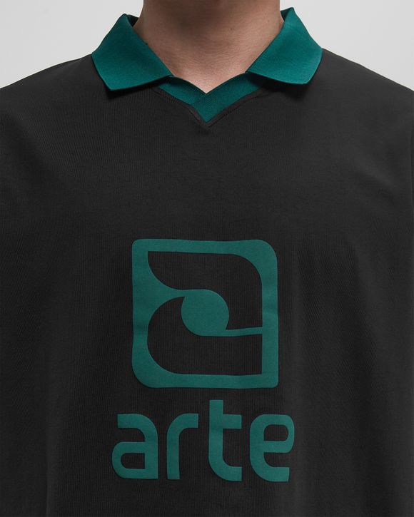 A and "arte" print t-shirt
