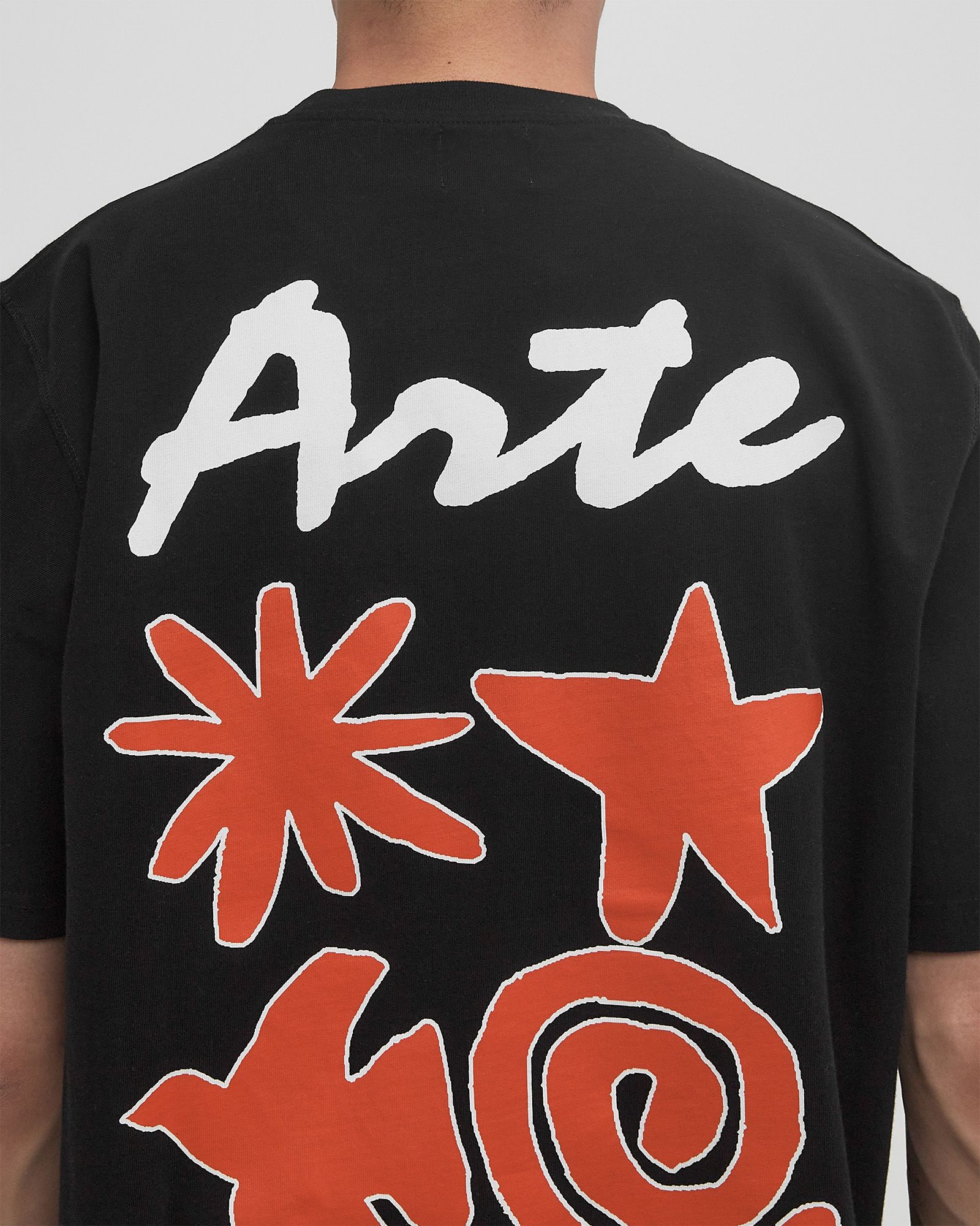 4 elements print t-shirt