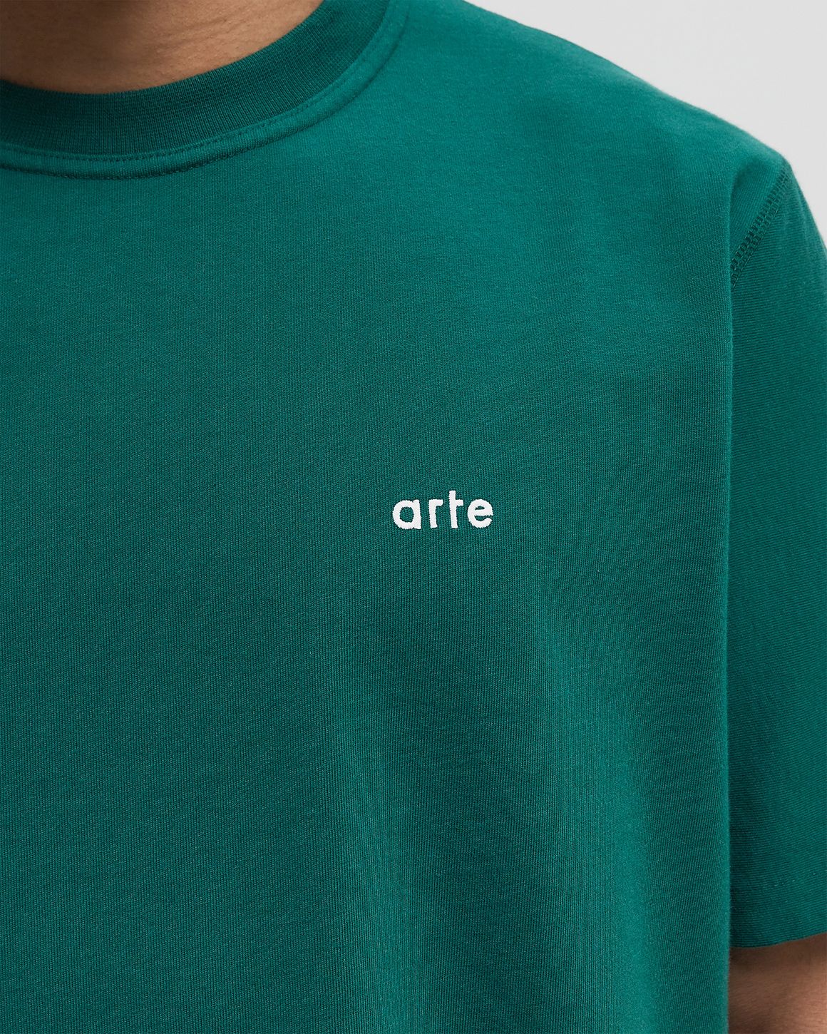 Tシャツ・カットソー Arte Antwerp BIG SPIRAL PRINT T-SHIRT (SS25 098T GREEN) Clothing Arte Antwerp T-shirt Big Spiral Print Green