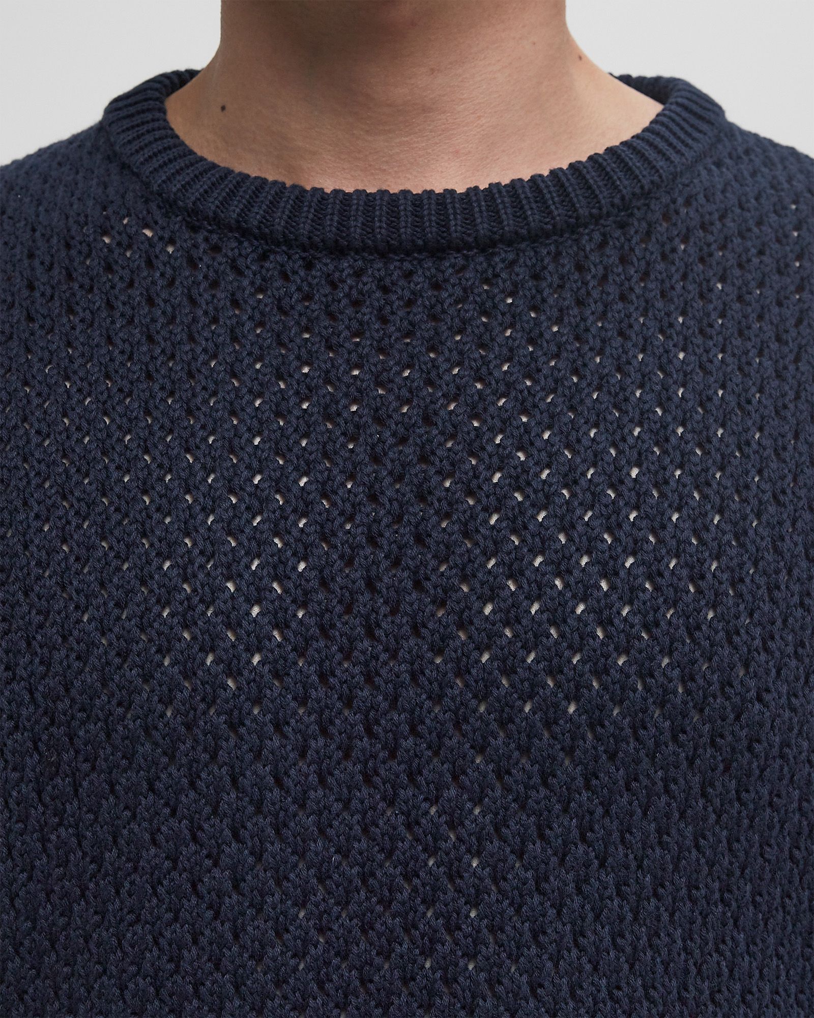 Crochet  knit t-shirt