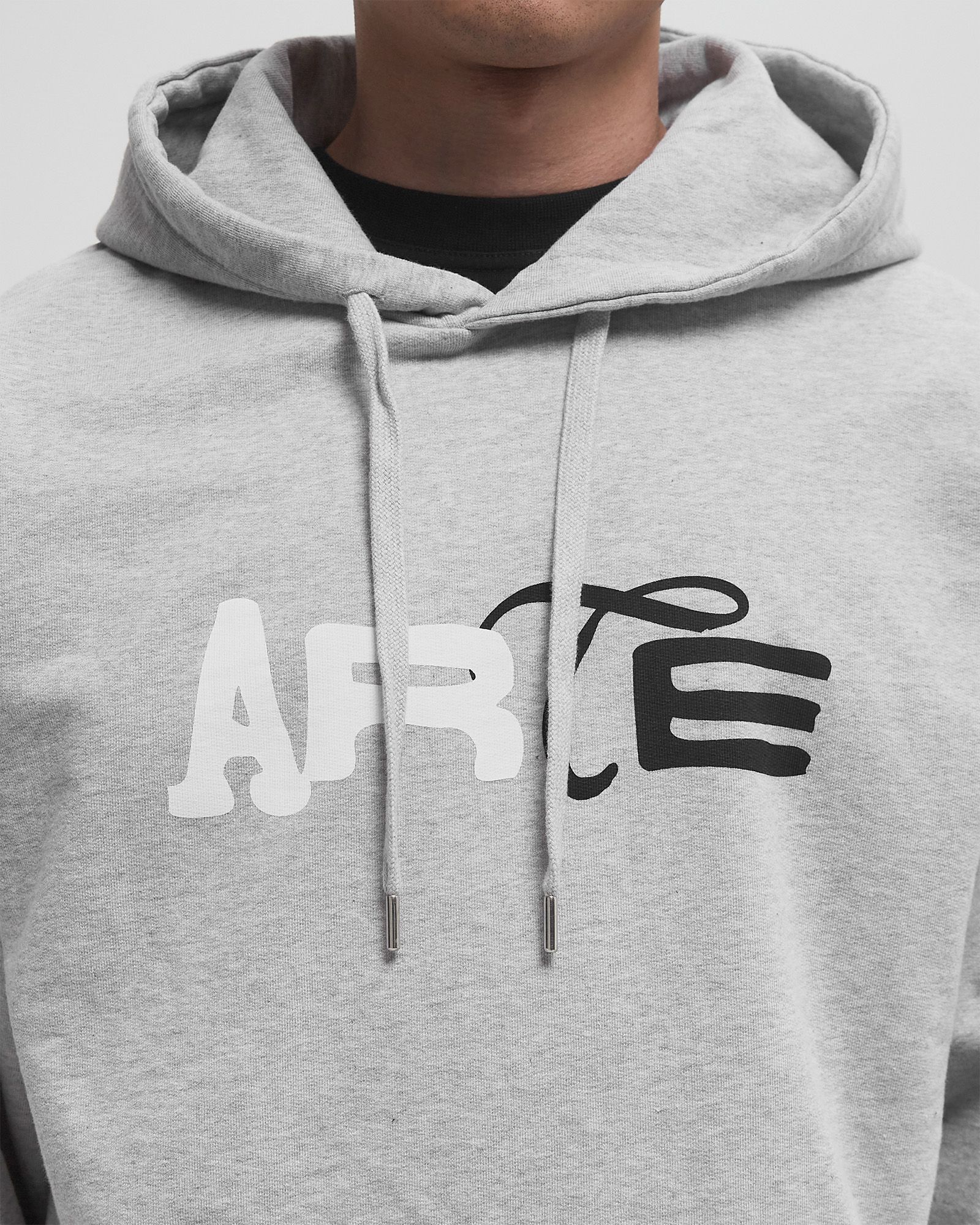 Arte 2-colors print hoodie